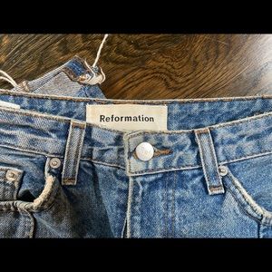 Great condition Reformation Denim